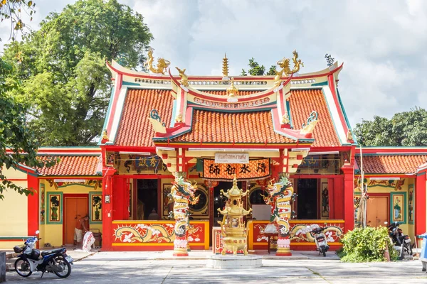 Phuket Thailand September 2018 Chinesischer Buddhistischer Tempel Phuket Town Die — Stockfoto