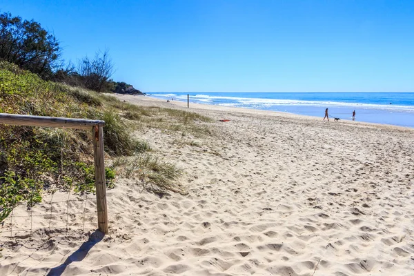 Mermaid Beach Slunné Letní Den Burleigh Gold Coast Queensland Austrálie — Stock fotografie