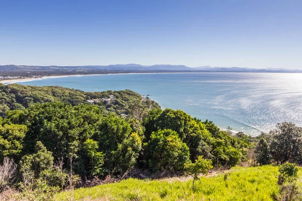 バイロンベイ バイロン岬 ニュー サウス ウェールズ オーストラリアからの景色 — ストック写真