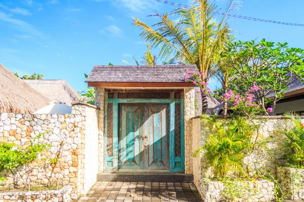 Typical Entrance House Bingin Beach Bali Indonesia — Stock Photo, Image