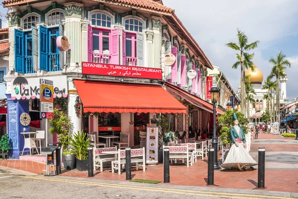 Сінгапур Грудня 2018 Турецький Ресторан Арабських Кварталі Області Кампонг Глам — стокове фото