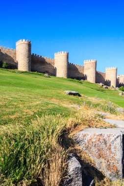 Ortaçağ şehir duvarları, Avila, İspanya
