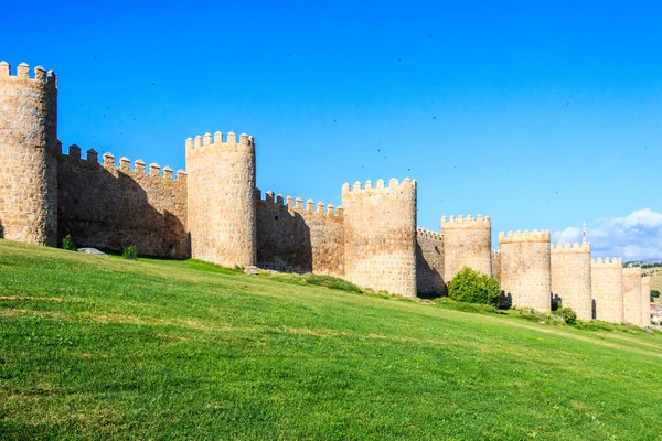 Remparts Médiévaux Avila Espagne — Photo