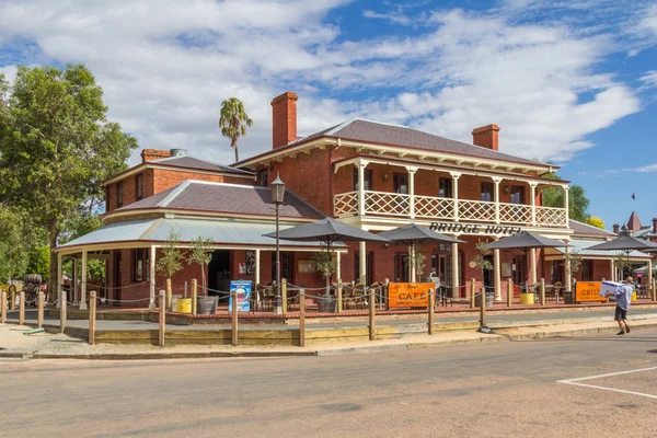 A The Bridge Hotel, Echuca, Victoria, Ausztrália — Stock Fotó