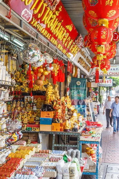 中国の商品を販売するショップ — ストック写真