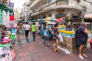 Sampeng Lane, Chinatown, Bangkok, Tayland turist