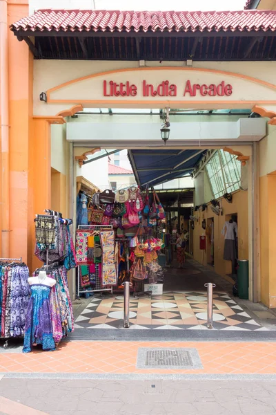 Piccolo India Arcade, Campbell Lane, Little India, Singapore — Foto Stock