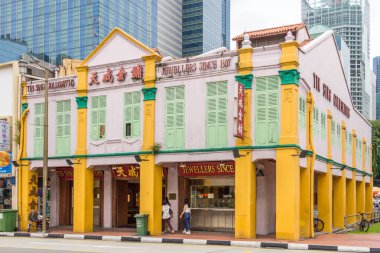 Tipik Çin alışveriş evi 