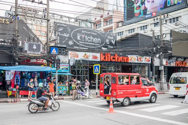 Street scene in Patong — Stock Photo, Image
