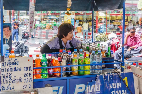 Mobile drinks stall — Stock Photo, Image