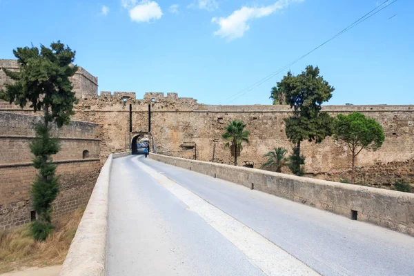 Walls of Kyrenia castle, Northern Cyprus — Stock Photo, Image