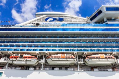 Cruise gemisi Royal Princess Circular Quay demirledi