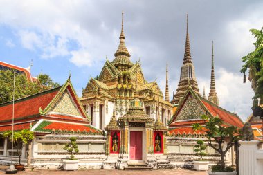 Wat Pho, Bangkok, Tayland 'da Stupas