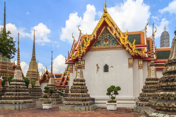 Stupas in Wat Pho — Stockfoto