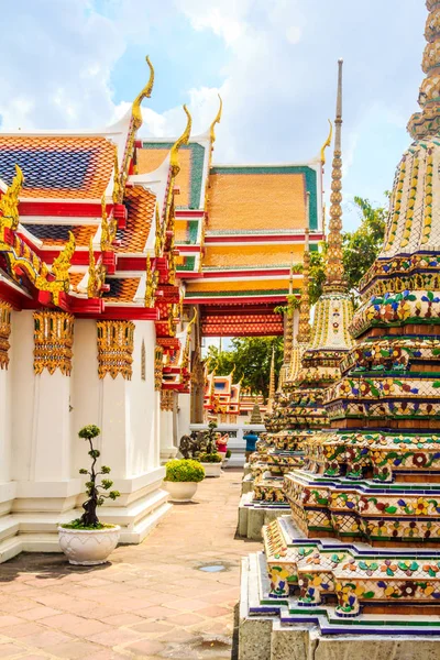 Stupas in Wat Pho — Stock Photo, Image