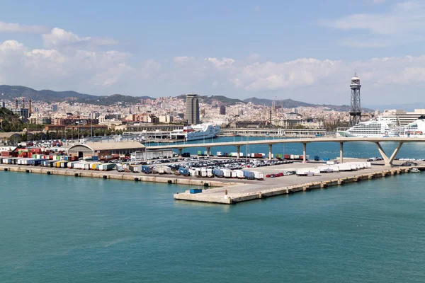 Port of Barcelona — Stock Photo, Image