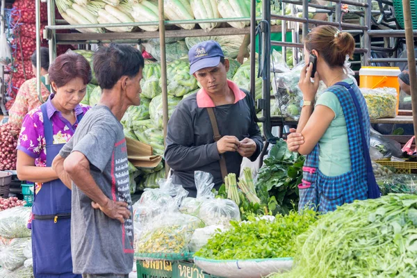 Pak khlong talat Markt — Stockfoto