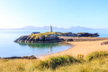 Llanddwyn adasının manzara manzarası