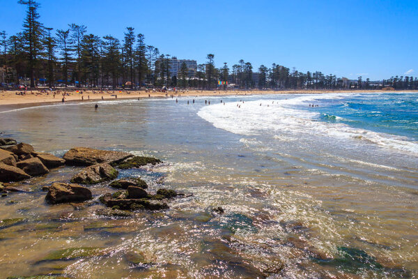 View of Manly beach,