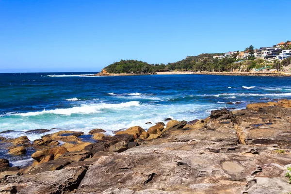 Vista sulle rocce a Manly — Foto Stock