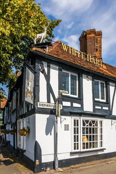 Il pub e ristorante WHite Hart — Foto Stock