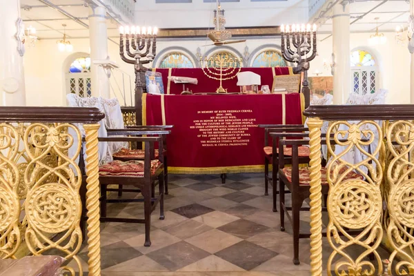 Altar synagogue — Stock Photo, Image