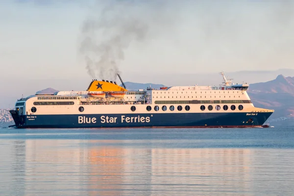 Blue Star Ferries-schip — Stockfoto