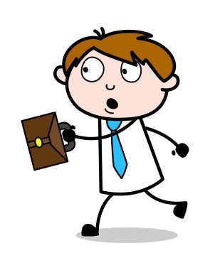 Ofiste Ulaşmak Için Acele Çalışma - Ofis Satış Elemanı C