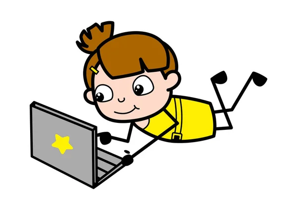 Online Study - Cute Girl Cartoon Character Vector Illustration Stock Vector Image by ©lineartist #278959570 Online Study - Cute Girl Cartoon Character Vector Illustration Stock Vector Image by ©lineartist #278959570