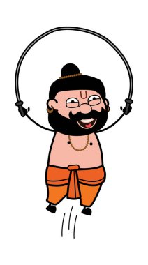 Çizgi film Pandit Atlama İpi