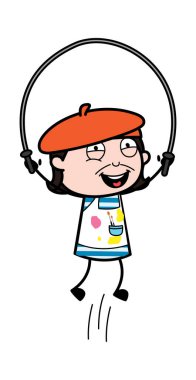 Çizgi film Sanatçısı Atlama İpi