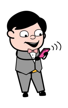 Çizgi film Damat İzleme Akıllı Telefonu