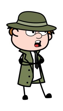 Kolları Katlanmış Casus Çizgi Filmi Konuşuyor