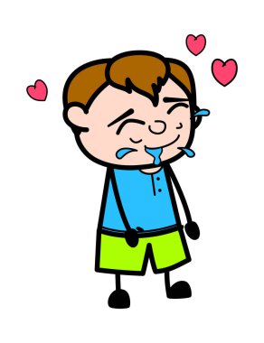 Genç Çocuk Çizgi Filmi Aşk İçinde Salya akıtıyor