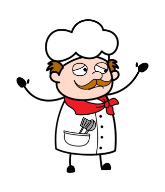 Pişman İşadamı Çizgi Film İllüstrasyonu