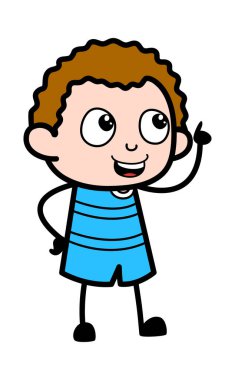 Mutlu Konuşan Çizgi Çocuk