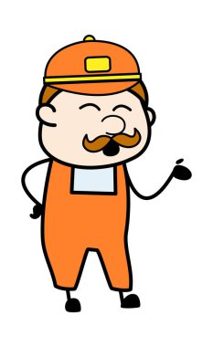 Karikatür Teslimatçısı konuşuyor.