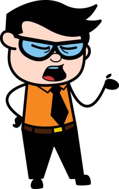 İşadamı Gülünmeyen Yüz Çizgifilminde Konuşuyor