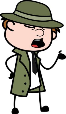 Casus Konuşan Gülünç Yüz Çizgi Filmi