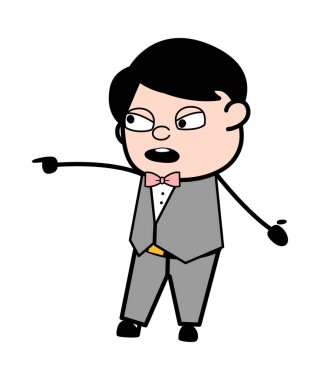 Damat Parmak Gösterme Çizgi Filmi