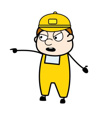 Kurye Parmak Çizgi Filmini Gösteriyor