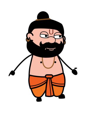 Pandit İfadesiz Yüz Çizgi Filmi