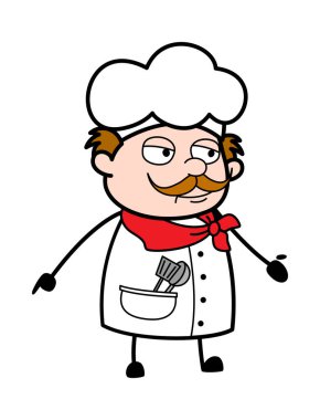 İşadamı İfadesiz Yüz Çizgi Filmi