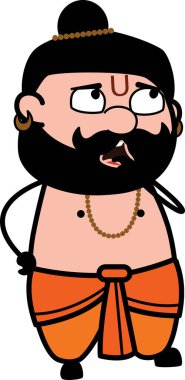 Karikatür Müslüman Kadın Tartışıyor