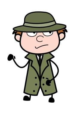 Eğlendirilmemiş Casus Çizgi Filmi Çizimi