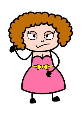 Gülünç Genç Bayan Çizgi Filmi