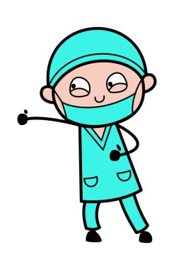 Hüsrana uğramış çizgi film cerrahı bağırıyor: