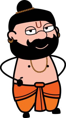 Eller belde Çizgi film Pandit