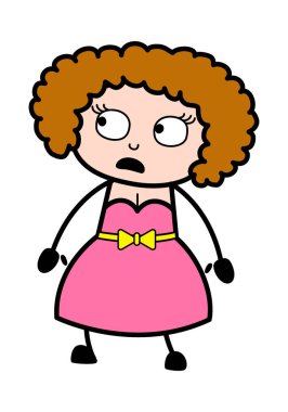 Şok Genç Bayan Çizgi Filmi