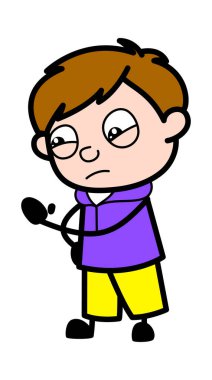 Çizgi Filmci Çocuk Tehdit Resimleri